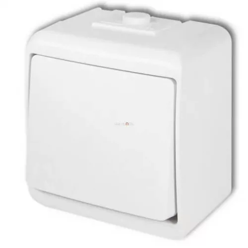 AQUASTAR 2 PÓLUSÚ KAPCSOLÓ, IP54, FEHÉR, 22181