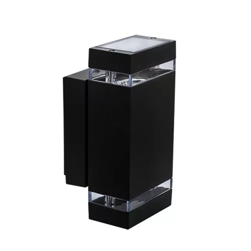 Kanlux 22440 ZEW EL-235J-B lámpa GU10, fali lámpatest, fekete IP44