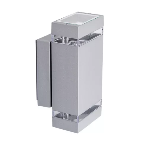 Kanlux 22442 ZEW EL-235J-GR lámpa GU10, fali lámpatest, szürke IP44