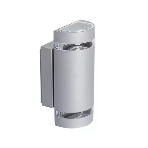 Kanlux 22443 ZEW EL-235U-GR lámpa GU10, fali lámpatest, szürke IP44