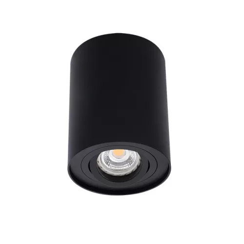 Kanlux 22552 BORD DLP-50-B lámpa GU10, mennyezeti dekor lámpatest, fekete