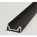 Topmet TM-profil LED Surface alu fekete 2000mm 77270021