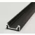 Topmet TM-profil LED Surface alu fekete 2000mm 77270021
