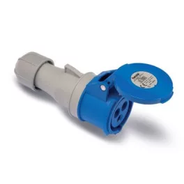   FAMATEL ipari lengő dugalj 2P+F 230V 32A  IP44, 23203, Famatel S.A