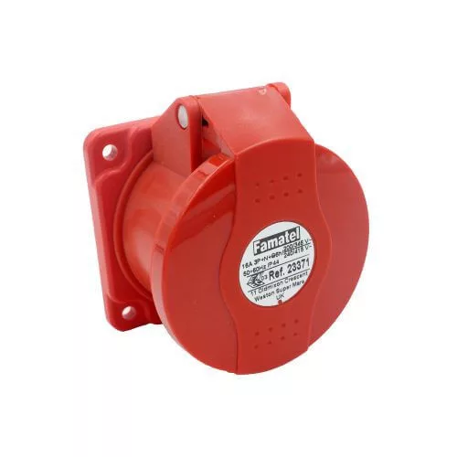 FAMATEL ipari ráépíthető aljzat/dafb-163/ 3P+F 380V 16A IP44, 23370, Famatel S.A