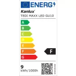 Kanlux 23413 TEDI MAXX LED GU10-CW fényforrás, LED izzó 6000K
