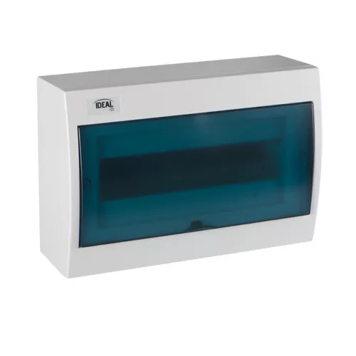 Kanlux 23612 KDB-S12T falon kívüli elosztódoboz 1 sor 12 modul