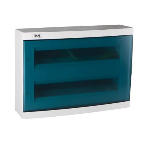 Kanlux 23615 KDB-S36T falon kívüli elosztódoboz 2 sor 36 modul