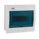 Kanlux 23617 KDB-F08T süllyesztett elosztódoboz 1 sor 8 modul