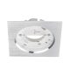 Kanlux 23783 VOLANTIO ESG L-SR lámpa GX53, dekorációs spot keret, ezüst