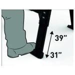 KETER FŰRÉSZBAK Fekete/ezüst, 238271, Curver