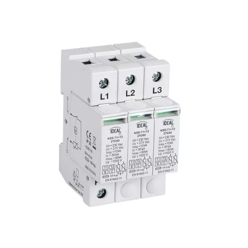 Kanlux 23921 KSD-T1T2 275/180 3P túlfeszültség korlátozó