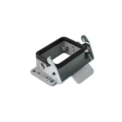 TP Electric Ipari nehézcsatlakozó, dugalj ház,egy rögzítő kar,falon kívüli,nyitott hátlap 24-0616-42-06000