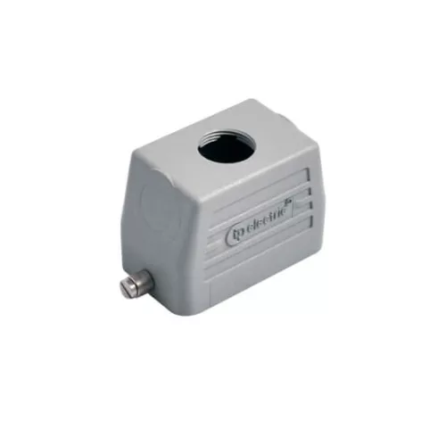 TP Electric Ipari nehézcsatlakozó dugó ház,  felső bemenet, egy pár rögzítő füllel 24-1016-02-06M20