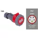 FAMATEL ipari lengő dugalj 3P+N+F 380V 16A  IP67, 24301, Famatel S.A