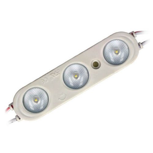 LEDline LED modul öntapadós 3-as, 12V, 2,5W, 237lm, 6500K 170°, IP65, 243424