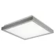 Kanlux 24641 TYBIA LED 38W-NW-SE GY lámpa, négyszögletes mennyezeti LED lámpatest, mozgásérzékelős szürke 4000K