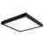 Kanlux 24642 TYBIA LED 38W-NW B lámpa, négyszögletes mennyezeti LED lámpatest, fekete 4000K