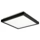Kanlux 24642 TYBIA LED 38W-NW B lámpa, négyszögletes mennyezeti LED lámpatest, fekete 4000K