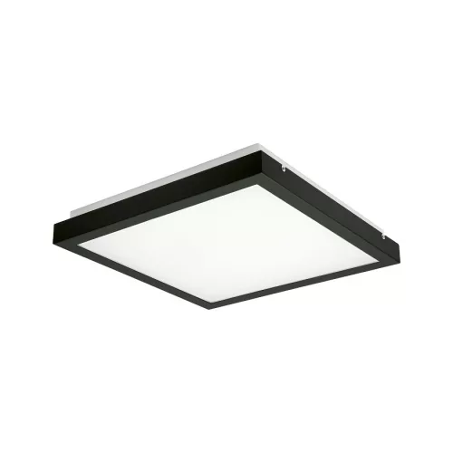 Kanlux 24645 TYBIA M 25W-NW B lámpa, négyszögletes mennyezeti LED lámpatest, fekete 4000K