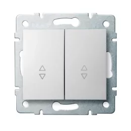   Kanlux 25073 LOGI 02-1060-102 fehér dupla alternatív kapcsoló