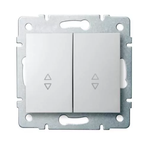Kanlux 25073 LOGI 02-1060-102 fehér dupla alternatív kapcsoló