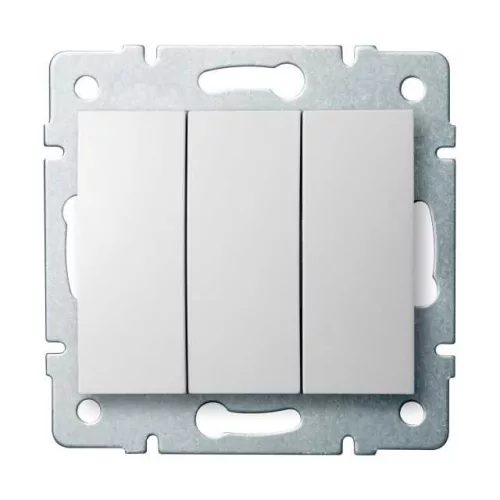 Kanlux 25076 LOGI 02-1090-102 fehér hármas csillárkapcsoló