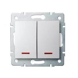   Kanlux 25079 LOGI 02-1120-102 fehér jelzőfényes csillárkapcsoló(105)