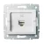 Kanlux 25109 LOGI 02-1400-002 fehér adatcsatlakozó aljzat (RJ45 Cat 6 Jack)
