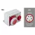 Kanlux 25110 LOGI 02-1410-002 2xRJ45 Cat 5e Jack fehér
