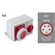 Kanlux 25110 LOGI 02-1410-002 2xRJ45 Cat 5e Jack fehér