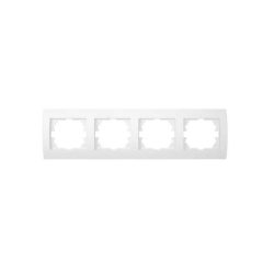   Kanlux 25120 LOGI 02-1490-002 fehér négyes keret, vízszintes