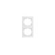 Kanlux 25122 LOGI 02-1520-002 fehér dupla keret függőleges