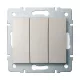 Kanlux 25136 LOGI 02-1090-103 krém hármas csillárkapcsoló