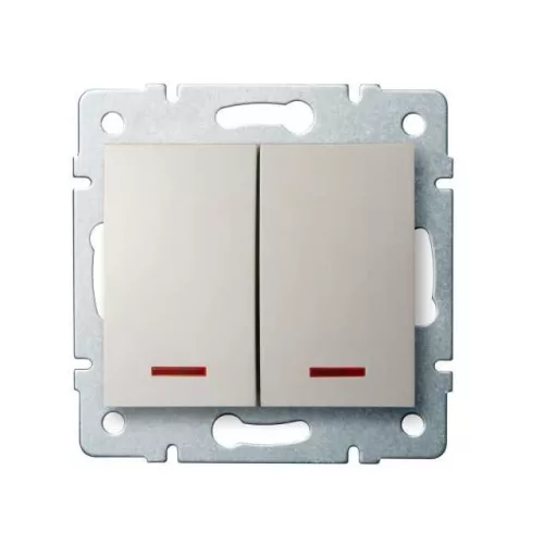 Kanlux 25139 LOGI 02-1120-103 krém jelzőfényes csillárkapcsoló