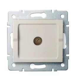   Kanlux 25157 LOGI 02-1300-003 krém antenna csatlakozó TV aljzat, végzáró