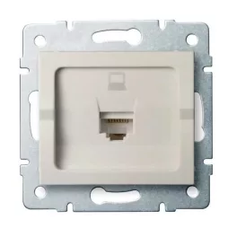   Kanlux 25167 LOGI 02-1390-003 krém adatcsatlakozó aljzat (RJ45 Cat 5e Jack)
