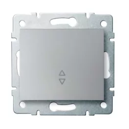   Kanlux 25191 LOGI 02-1050-143 ezüst alternatív kapcsoló (váltókapcsoló 106)