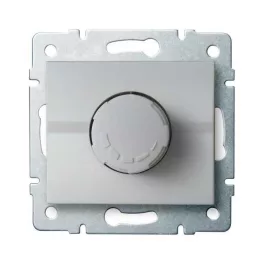   Kanlux 25201 LOGI 02-1160-143 ezüst tekerőgombos fényerőszabályozó 500W szűrővel