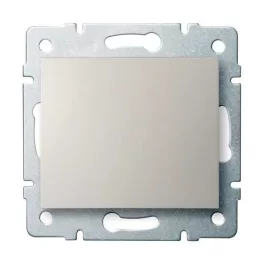   Kanlux 25215 LOGI 02-1290-043 ezüst antenna csatlakozó TV aljzat, átmenő