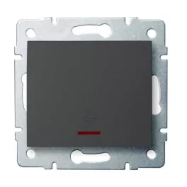 Kanlux 25249 LOGI 02-1030-141 grafit csengő nyomókapcsoló