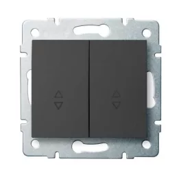   Kanlux 25251 LOGI 02-1060-141 grafit dupla alternatív kapcsoló