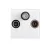 Kanlux 25329 BIURO 04-1350-102 fehér Antenna csatlakozó TV/R/SAT aljzat, végzáró
