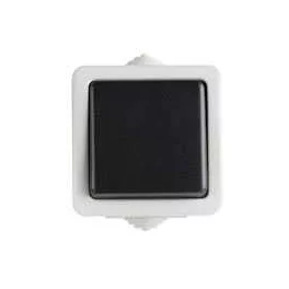   Kanlux 25348 TEKNO 05-1000-143 fekete egypólusú kapcsoló (101) IP54