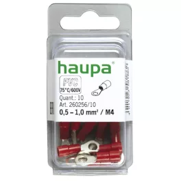   HAUPA Szemes saru szigetelt PSZ4 H-260256/10 SmallPack piros (10db/bliszter)