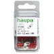 HAUPA Szemes saru szigetelt PSZ4 H-260256/10 SmallPack piros (10db/bliszter)