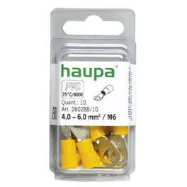   HAUPA Szemes saru szigetelt SSZ6 H-260288/10 SmallPack sárga (10db/bliszter)