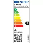 Kanlux 26033 FULLED GU10 3,3W-WW fényforrás, LED izzó 3000K - Utolsó darabok!!
