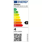 Kanlux 26033 FULLED GU10 3,3W-WW fényforrás, LED izzó 3000K - Utolsó darabok!!