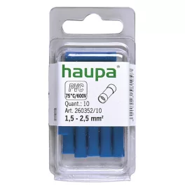  HAUPA Toldó hüvely 1,5-2,5/22,7mm KTH 260352/10 SmallPack, vezeték összekötő (10db/bliszter)